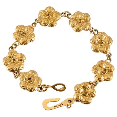 bracelet chanel fleur|chanel camellia flower.